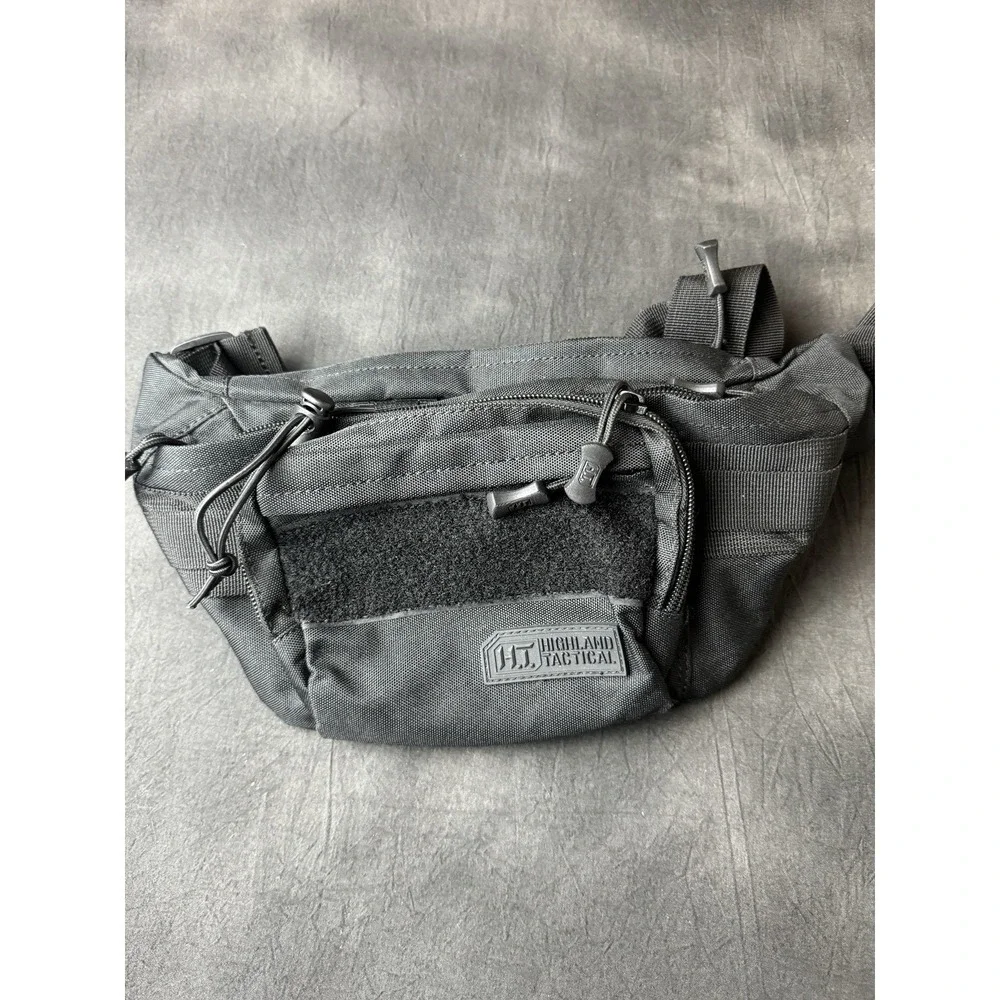 HIGHLAND TACTICAL Hunt Camping Hiking Pouch Sports Utility Zipper Gear Pouch Bag